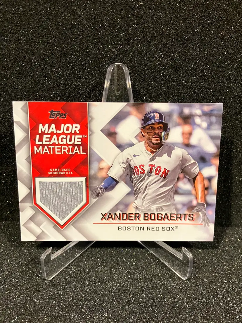 2022 Topps Update  Xander Bogaerts  Major League Material Relic