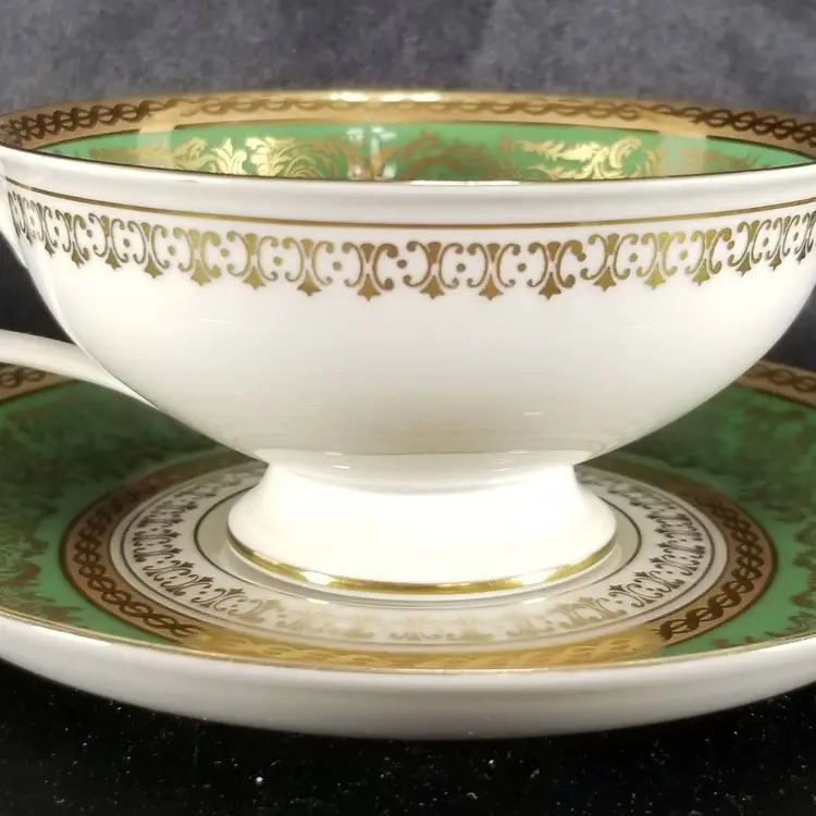 Vintage Thomas Ivory "Rosenthal" Bone China Teacup & Saucer