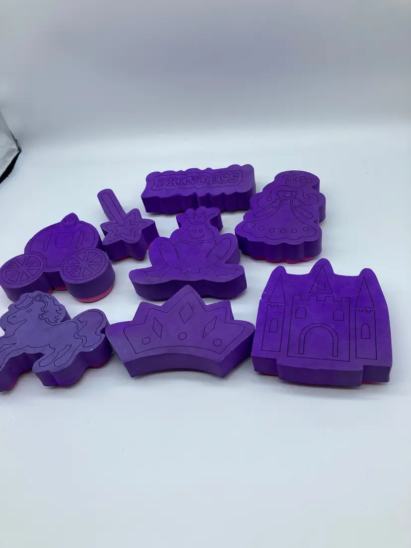 Foam Princess Stamps