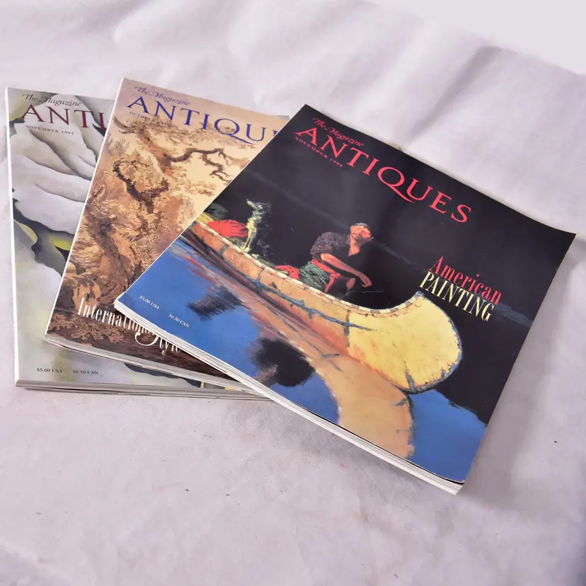The Magazine Antiques Lot of 3 Vintage 1994-1995
