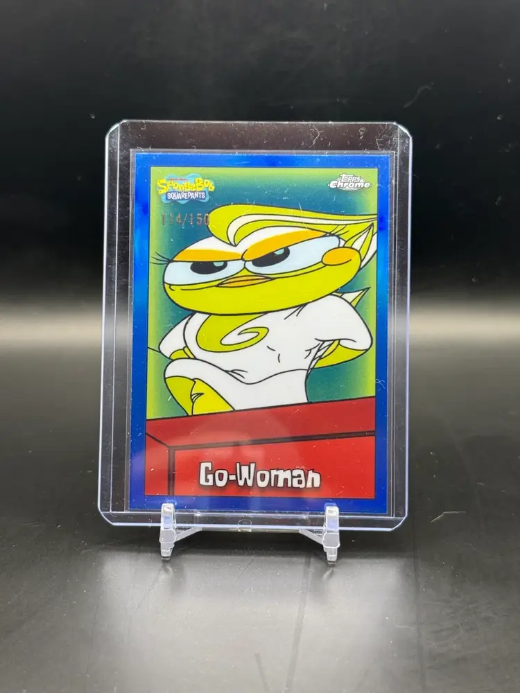 Single - 2025 Topps Chrome SpongeBob - Go-Woman 114/150