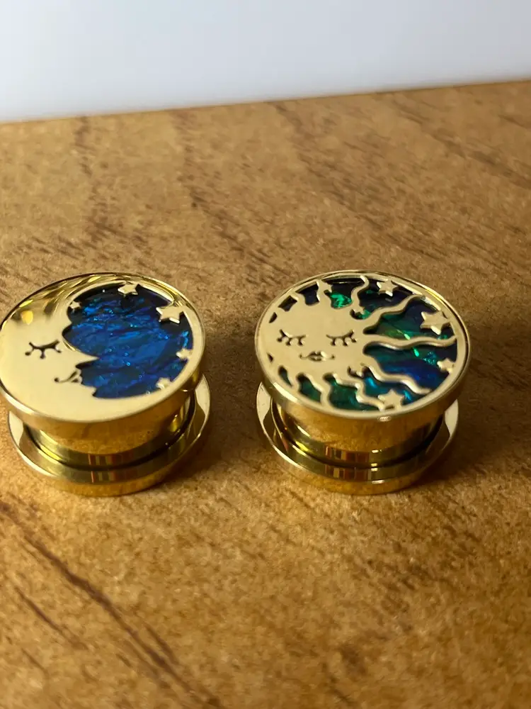 Sun & Moon Punk Plugs New