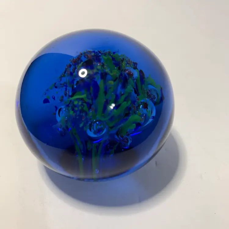 Cobalt Blue Paperweight