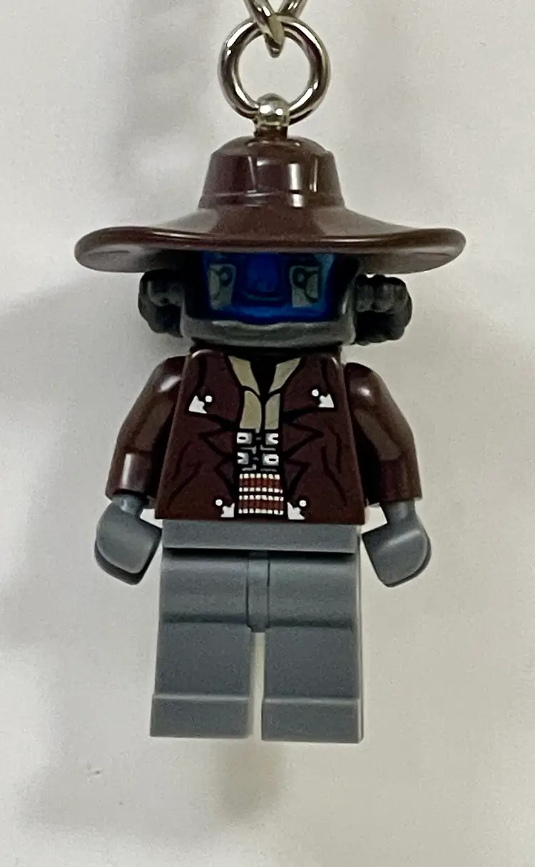 Star Wars LEGO Minifigure Cad Bane 853127 Keychain / Charm/ Accessory New With Tags 