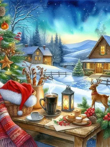 Christmas celebration with vintage Glass Pottery and More!