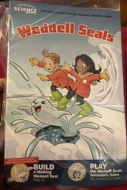 Little Passports Science Junior Weddell Seals Adventure Game Experiment Kit NEW