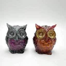 #01 - Owl Choice Handmade Resin 1.75”H 1.5"W