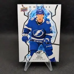 Ross Colton 2021-22 Upper Deck Ice Rookie Card (RC) #147 - Tampa Bay Lightning