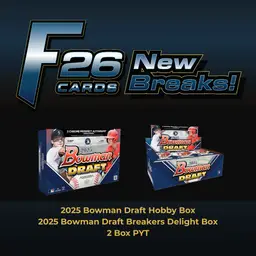 Tampa Bay Rays - F26-019: 2025 Bowman Draft Hobby & Delight 2 Box PYT 1