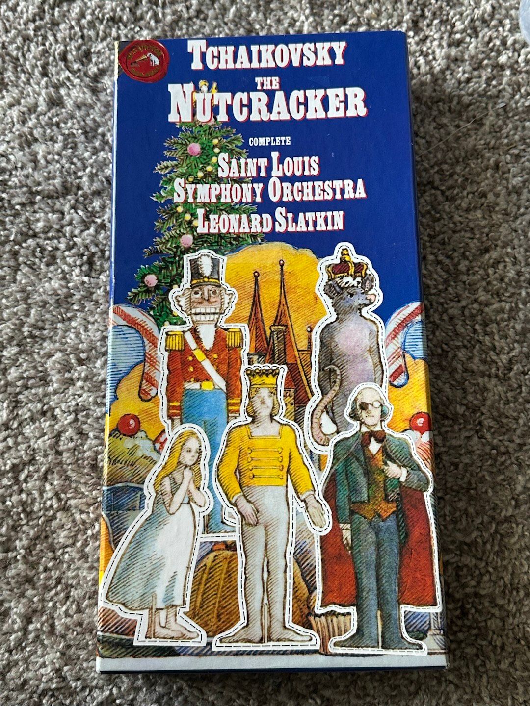 Tchaikovsky: The Nutcracker Box Set CD, 1993, 2 Discs Cut-Outs