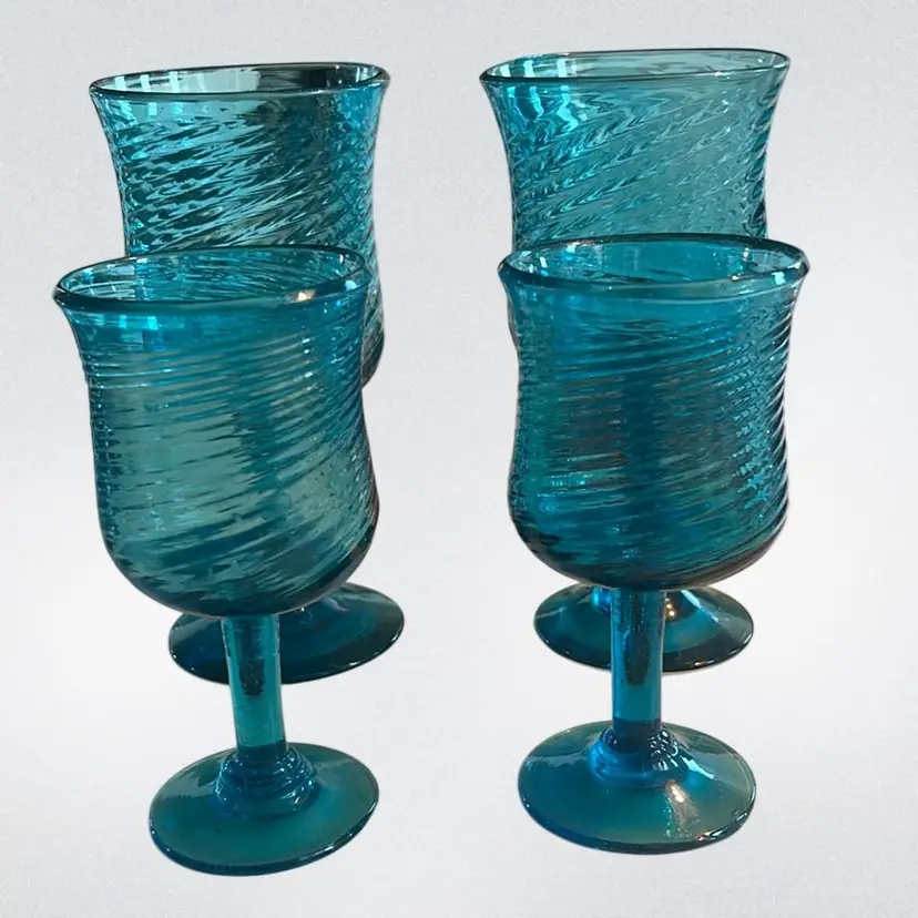 Mexican Hand-Blown Stemware