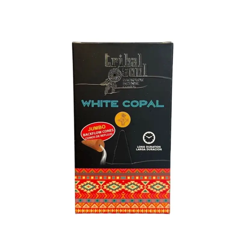 Jumbo Incense Cones “White Copal” (10) NEW