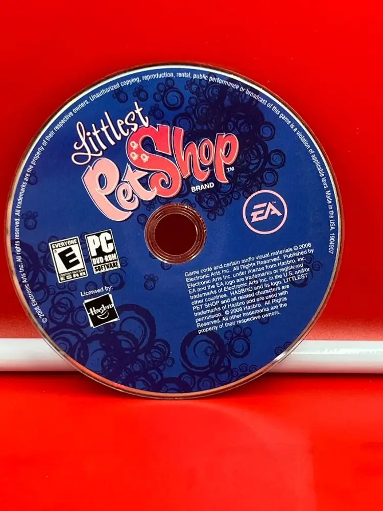 2008 CD EA Littlest Pet Shop Video Game