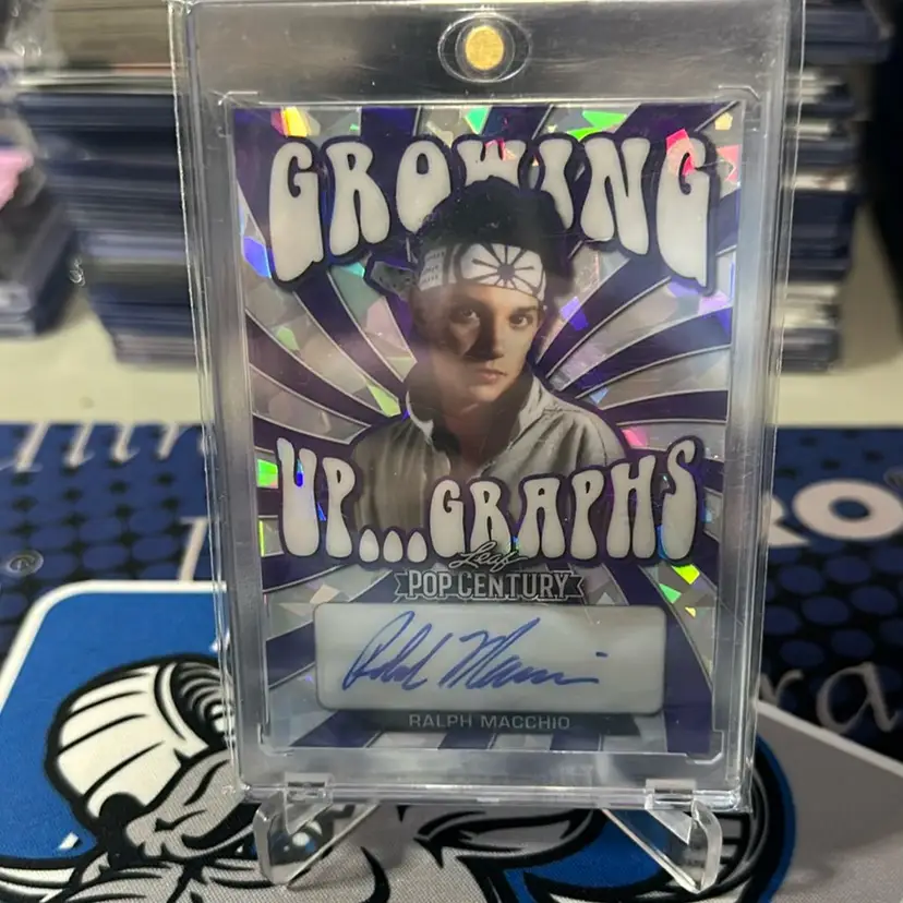 Ralph Macchio Karate Kid Leaf Auto /6! π₯ π₯
