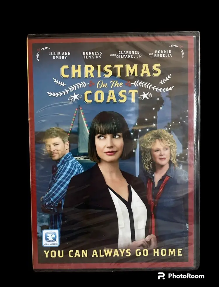 Christmas on the Coast (NEW DVD) Dove Approved Julie Ann Emery Burgess Jenkins