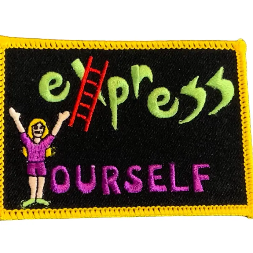 Vintage Scouting Fun Patch : Express Yourself 
