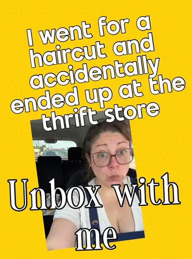 I accidentally ended up at the thrift store