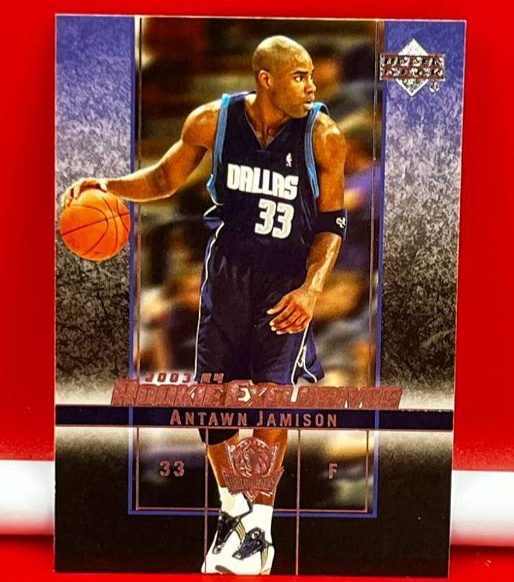2004 Upper Deck Collector Basketball Trading Card Rookie Mavericks Antawn Jamison #45