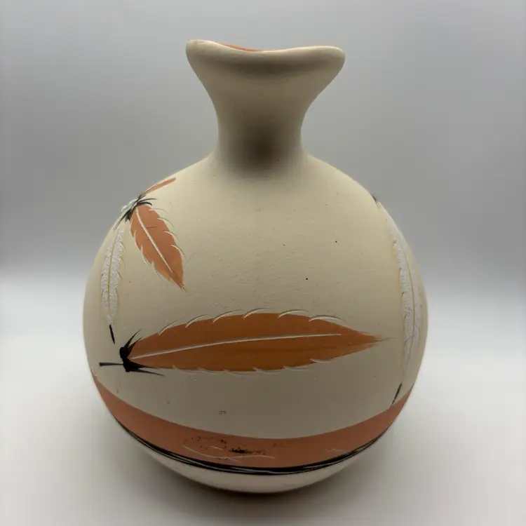 Native American Pottery “Little Red 49” Jug