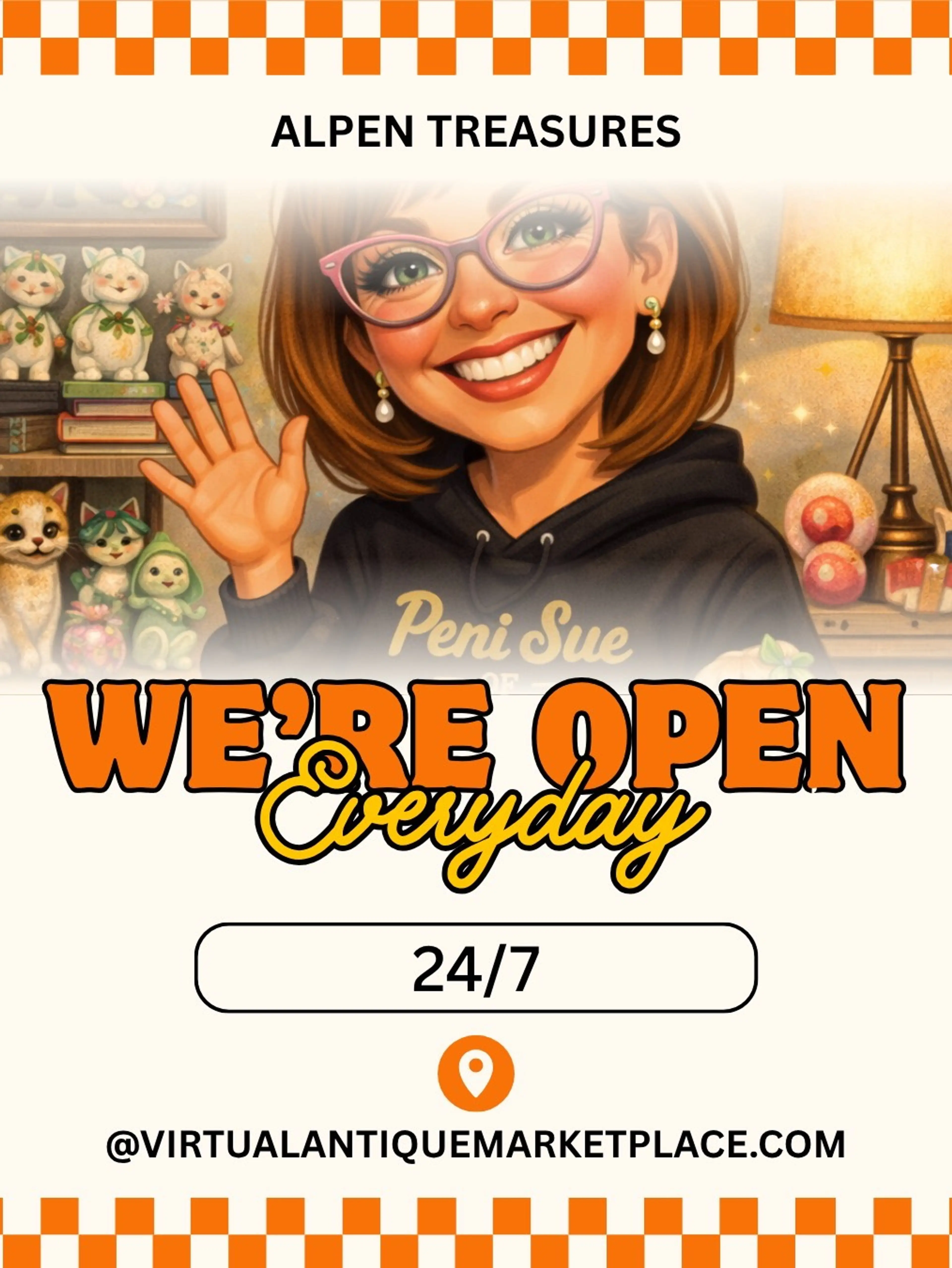 Walking My Favorite Antique Store