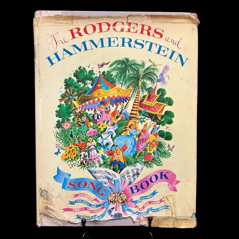 MARKDOWN! The Rodgers & Hammerstein Song Book 1958 ~12.25β x 9.25β x 1.25β