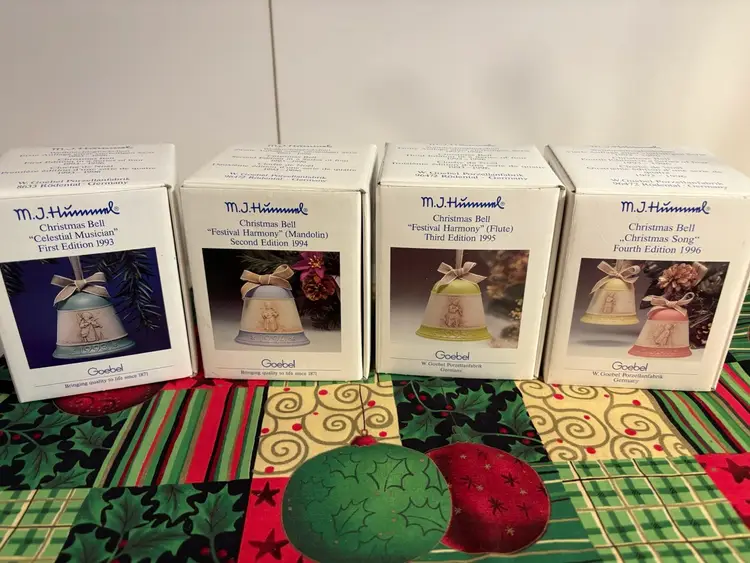 Hummel By Goebel Christmas Bell Ornaments Second Edition