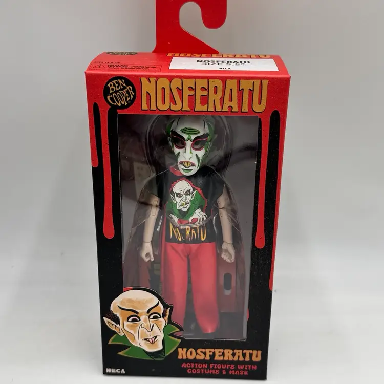 Nosferatu Neca 5.5” Clothed Halloween Costume & Mask Action Figure