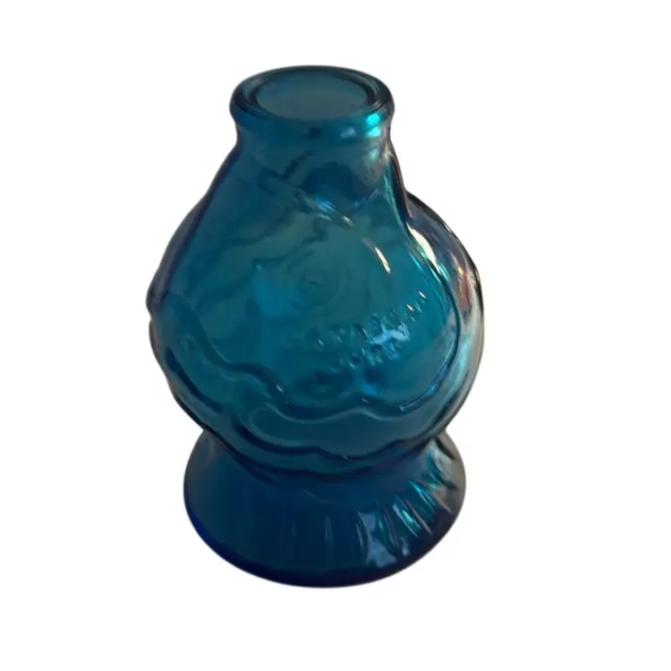 Wheaton Tuscan Blue Small Bottle.