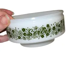Gemco Crazy Daisy Pattern Server Bowl