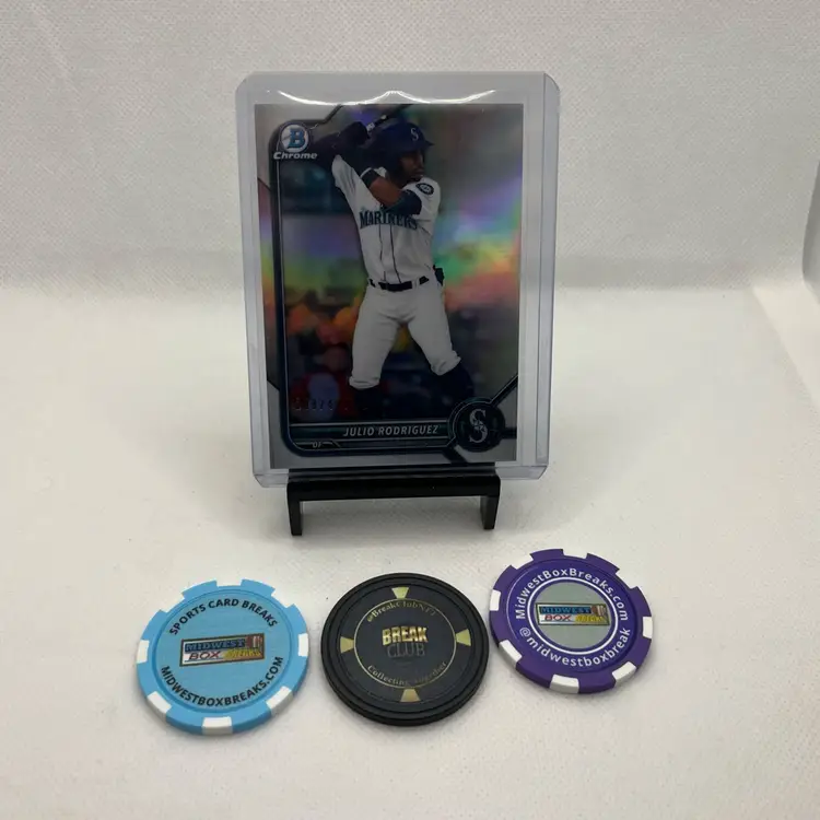 Julio Rodriguez 2022 Bowman Chrome /499 Seattle Mariners