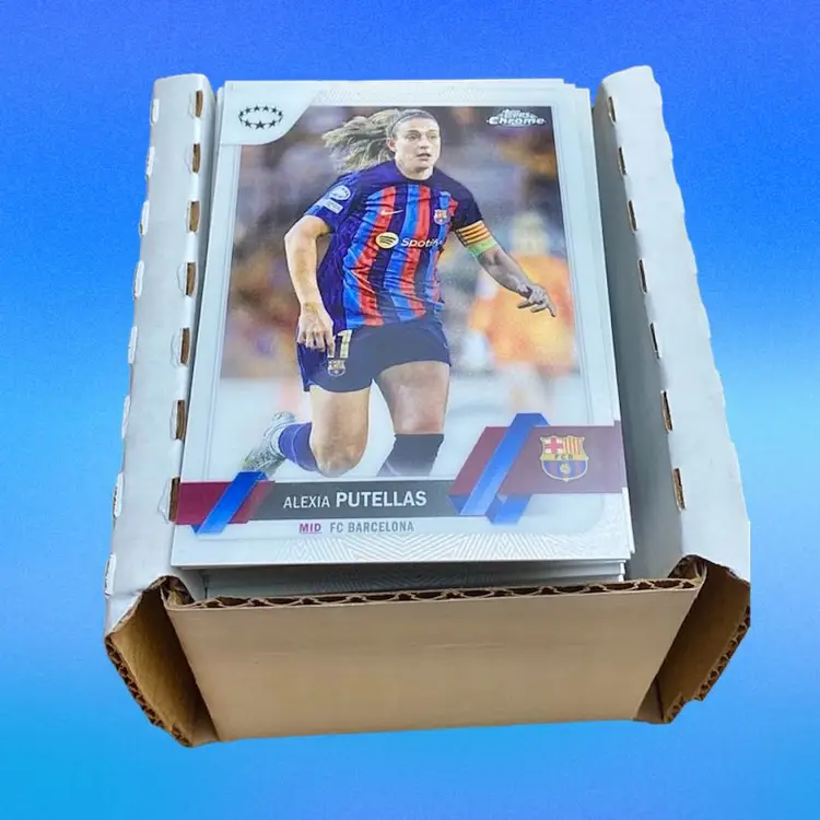 2022-23 Topps Chrome UWCL Complete Set Women's Soccer