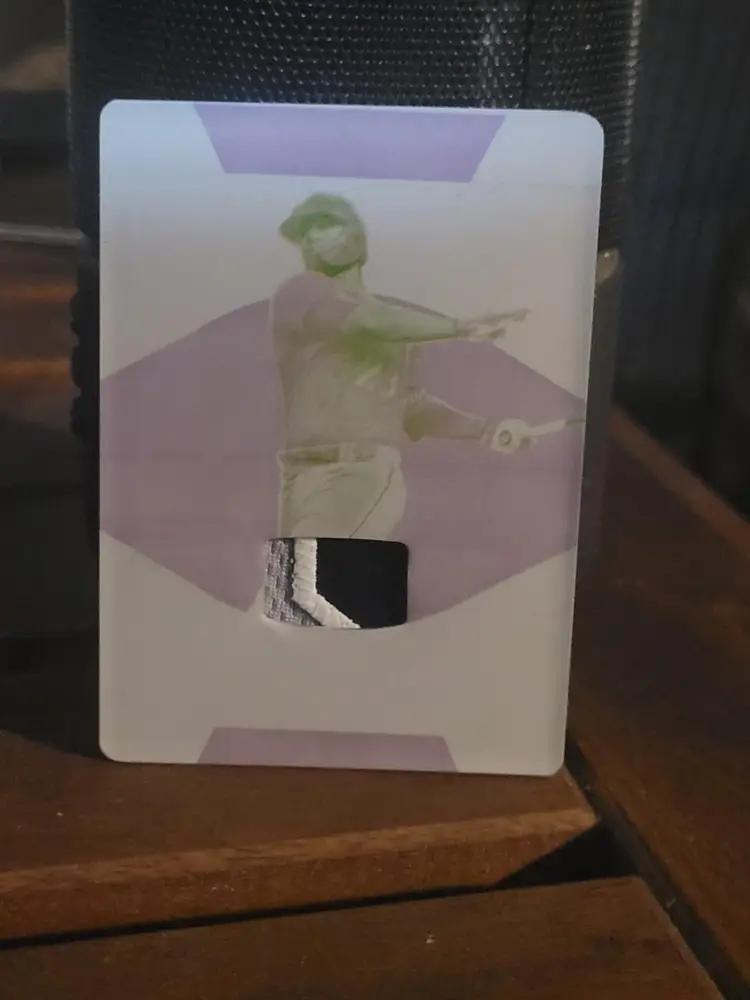 2022 NATIONAL TREASURES TY FRANCE  PRINTING PLATE PATCH 1OF1