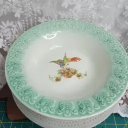 Green Pheasant Bowl