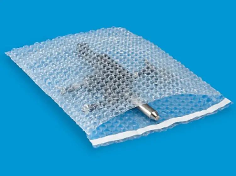 50-Pack 6x8.5 Bubble Out Pouches Bags – Clear Self-Seal Shipping Sleeves New