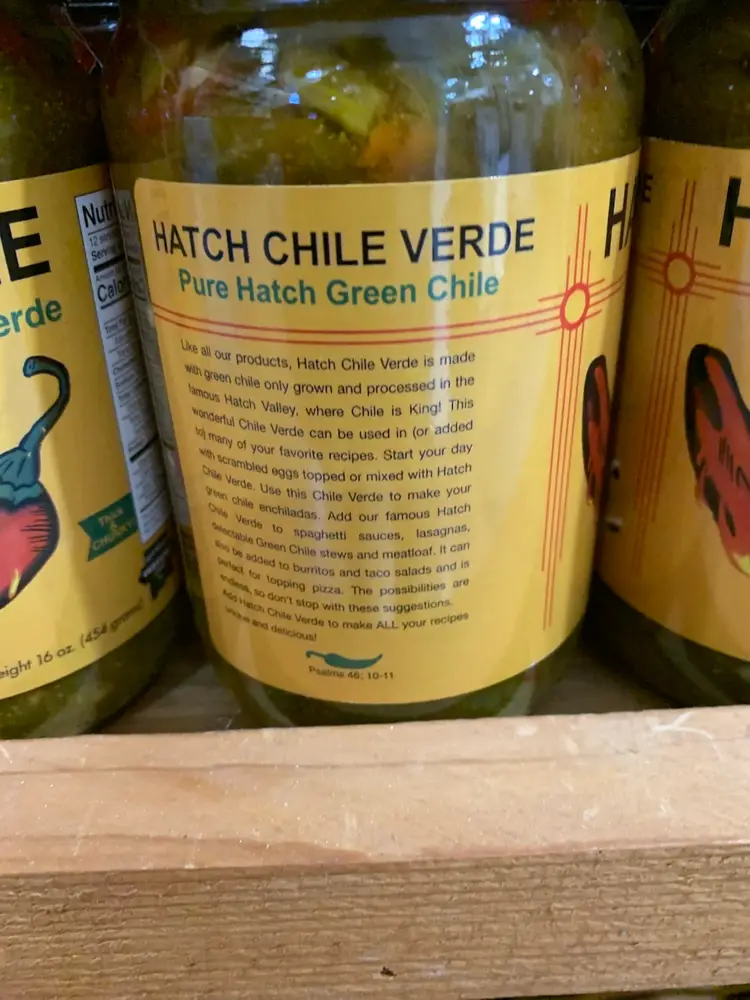 Hatch Green Chile Yellow Label Extra Hot Salsa