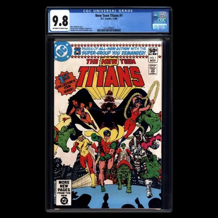 New Teen Titans #1 (1980) - CGC-Graded 9.8