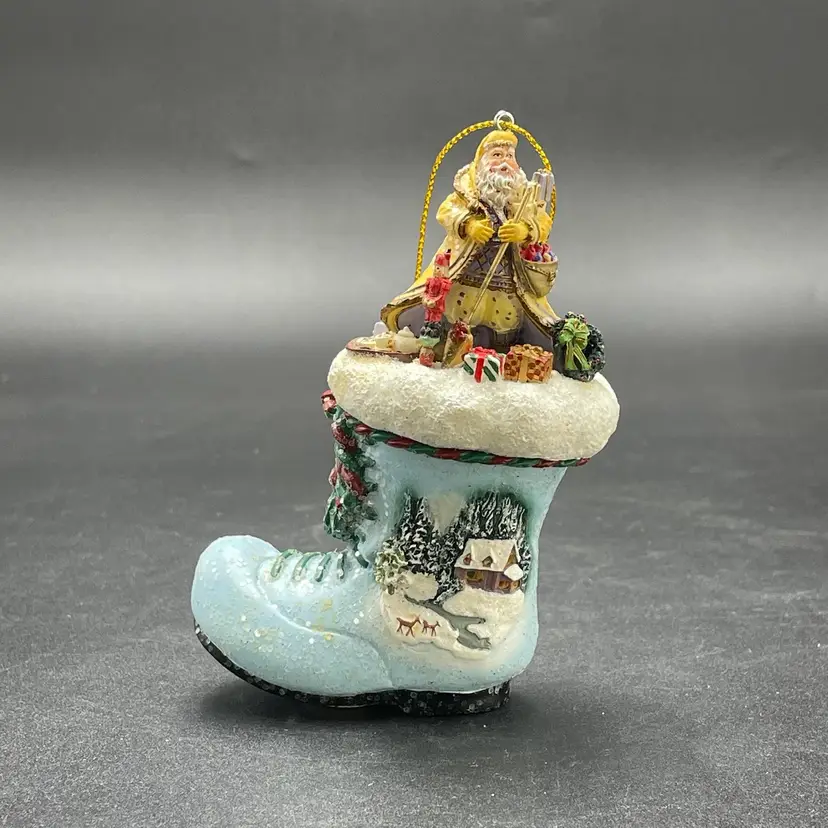 Thomas Kinkade Heart Warming Holiday Ashton Drake Galleries Christmas Ornament