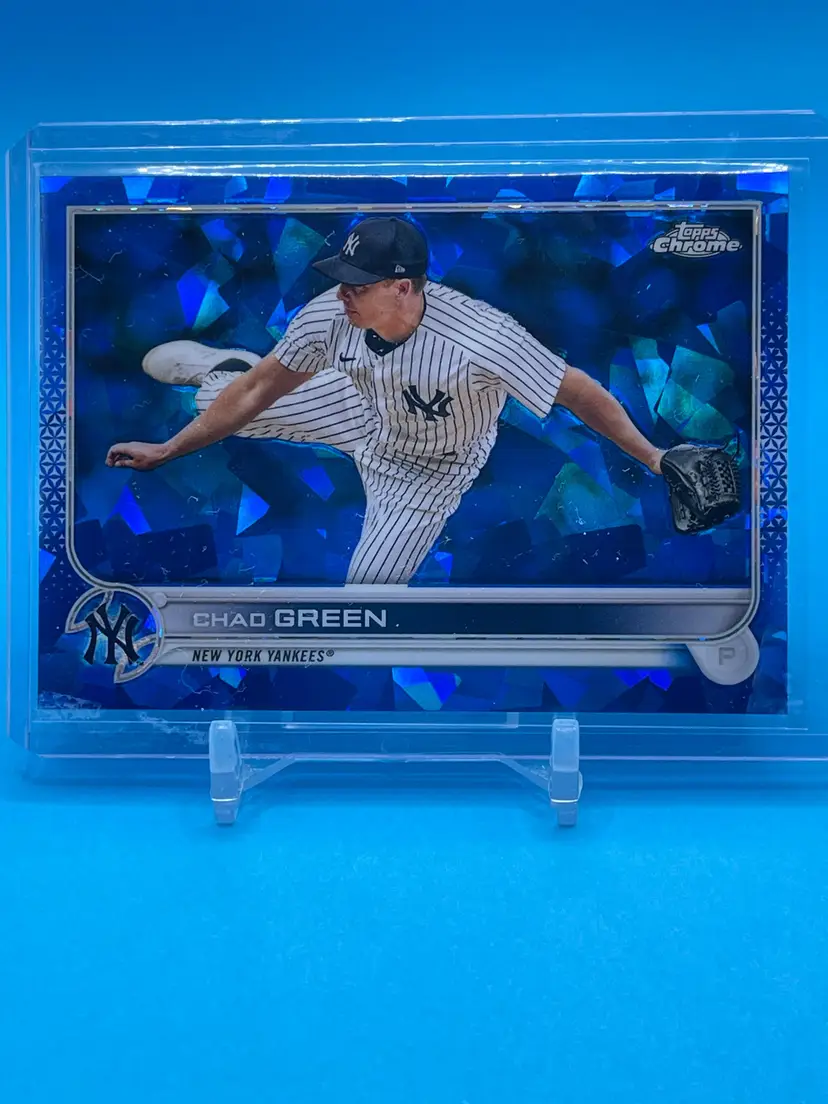2023 Topps Chrome Sapphire Chad Green NY New York Yankees