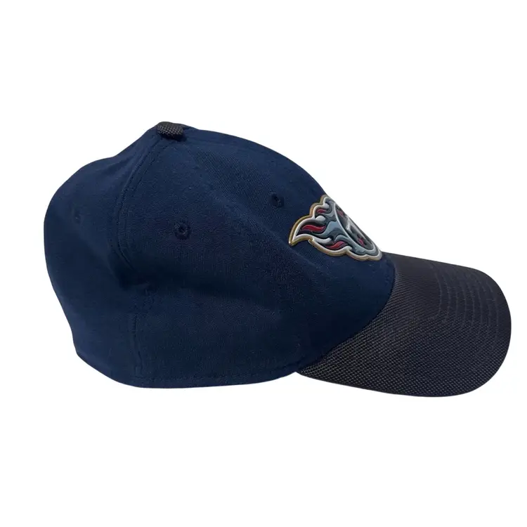 Tennessee Titans NFL MVP Team Logo Navy Blue Fitted Hat  by New Era - S/M