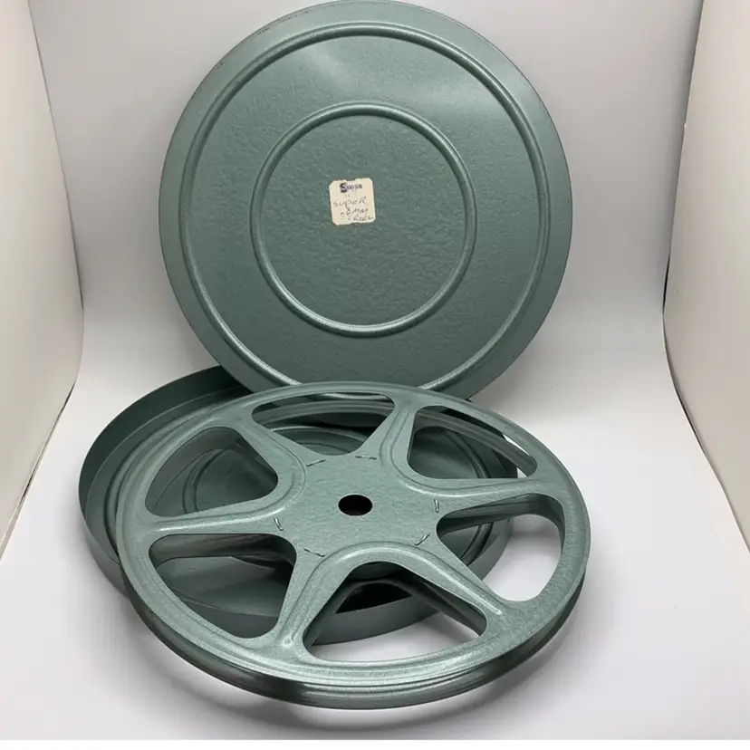VTG Metal Super 8mm Film Reel & Canister