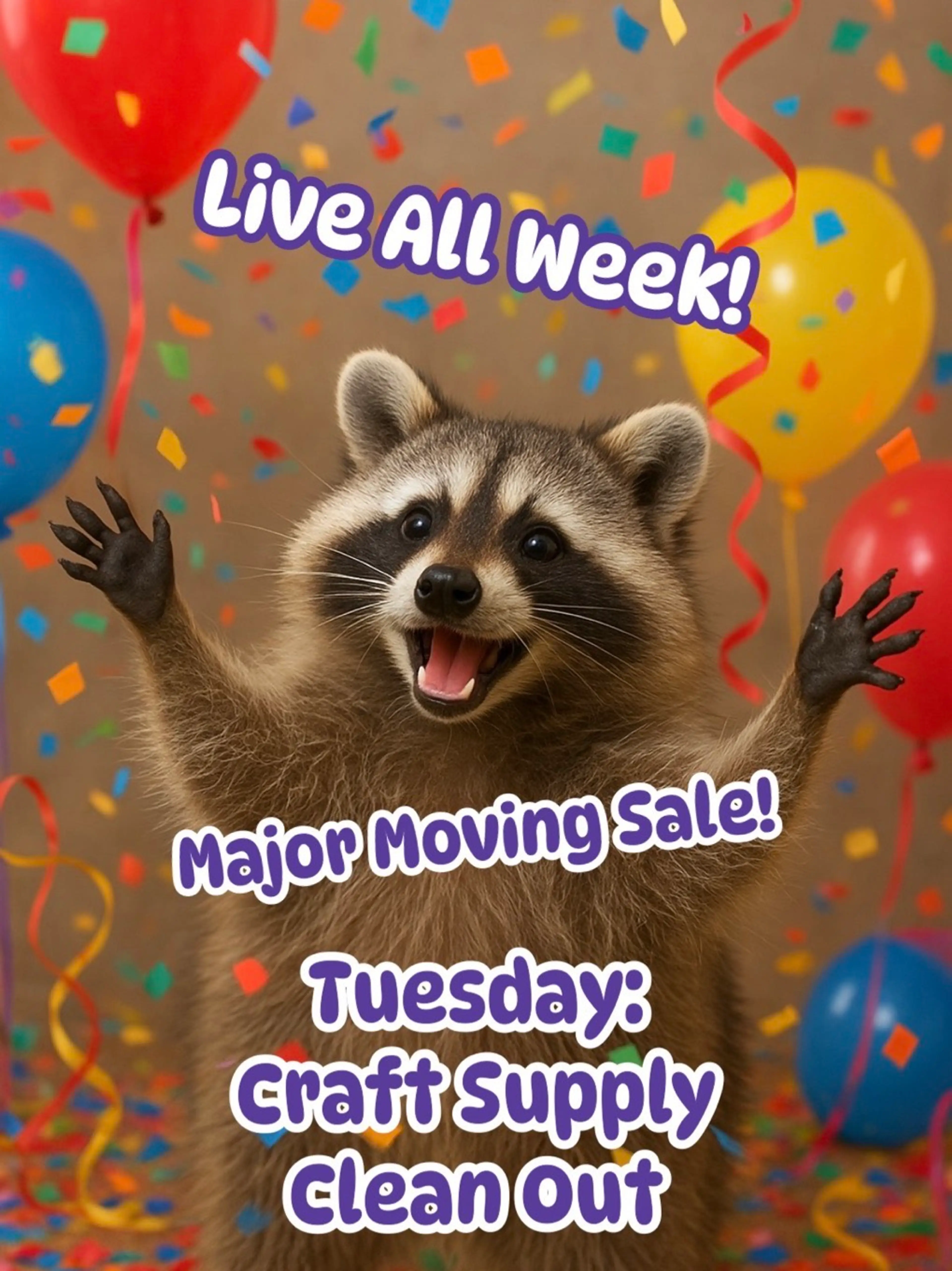 Moving Sale! Craft Supply Clean Out! 