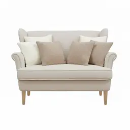 SOGA 6PC Taupe Beige Woven Grid Knit & Pure White Serenity Decorative Pillow Covers