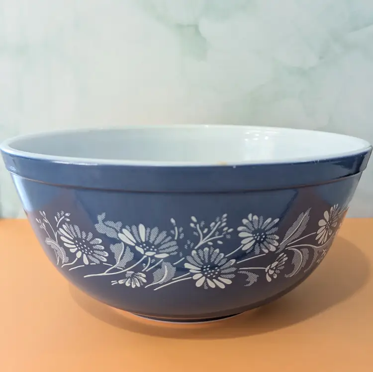 Pyrex Colonial Mist Blue Mixing Bowl 403