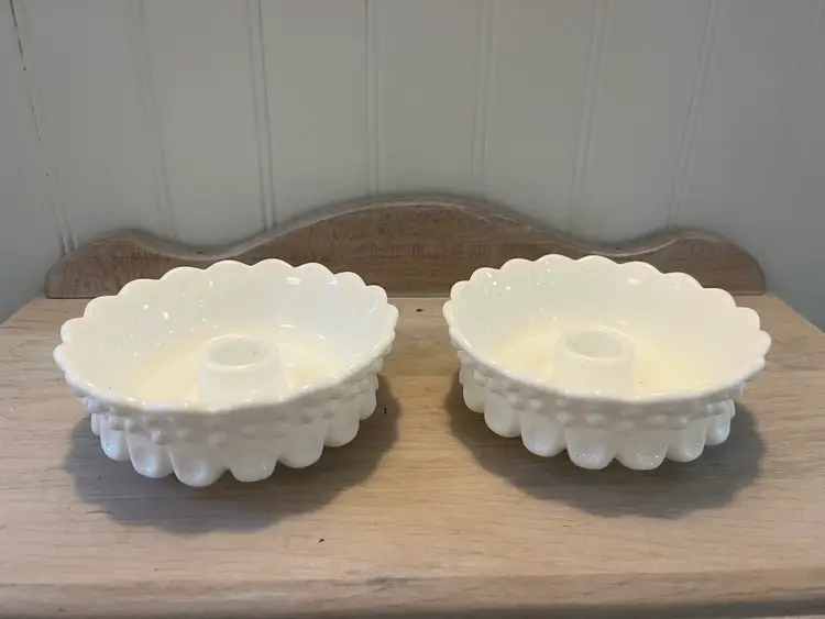 Fenton Candle Holders
