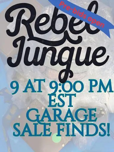 9 @ 9pm EST: Garage Sale Finds!