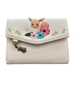 Pokémon x Loungefly Eevee Eeveelutions Floral Micro Wallet