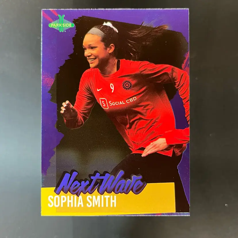 Sophia Smith 2021 Parkside NWSL Next Wave Blue Portland Thorns Soccer Card