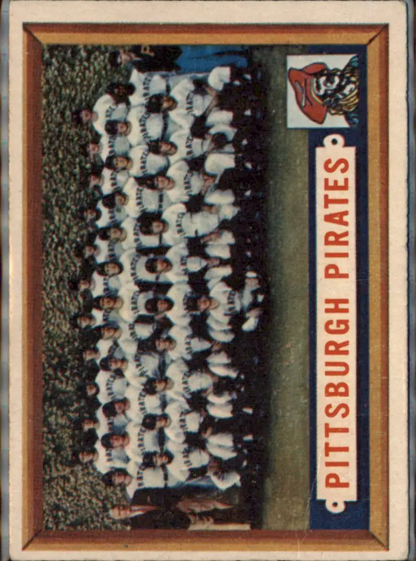 1957 Topps #161 Pittsburgh Pirates - ( pk1 ) - Pittsburgh Pirates