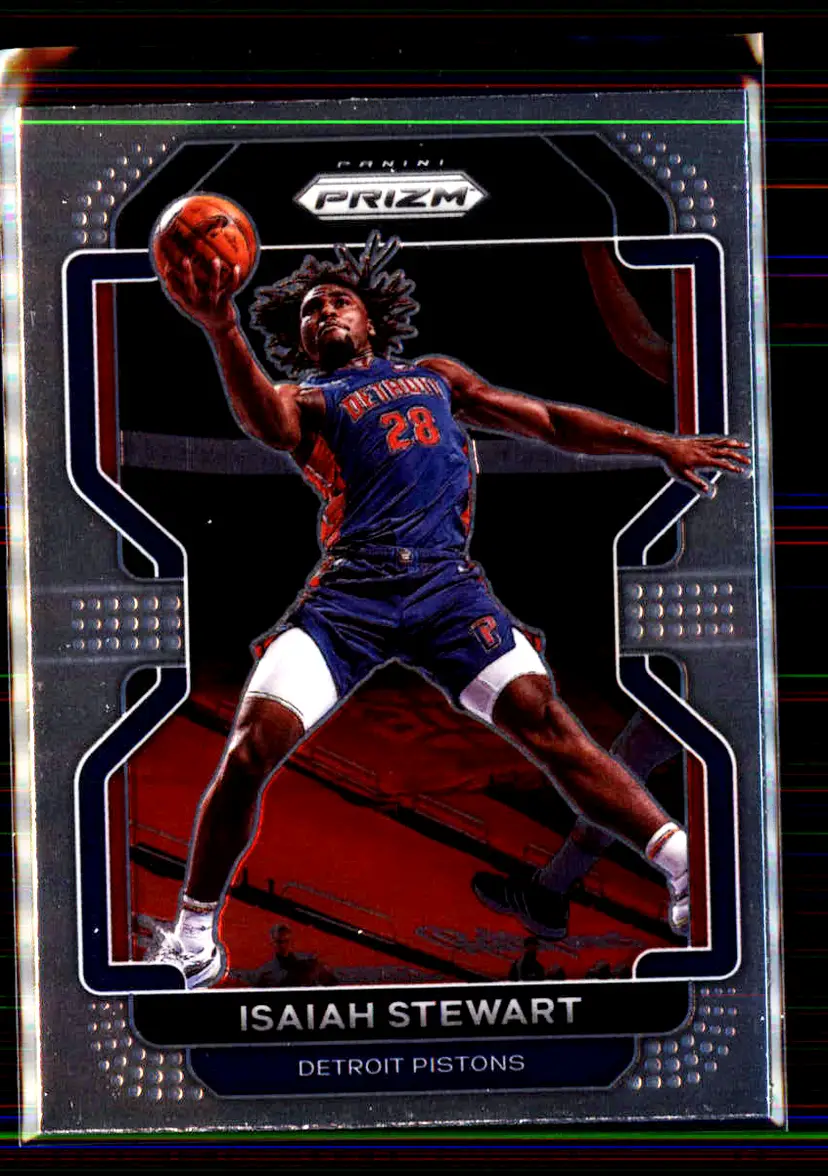 Isaiah Stewart 2021-22 Panini Prizm #158 - Detroit Pistons - (136-78)