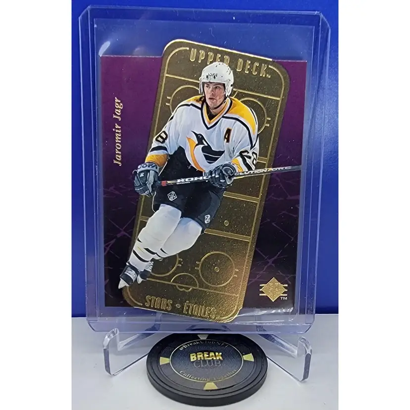 Jaromir Jagr 1995-96 Upper Deck SP STARS Etoiles GOLD E23 Pittsburgh Penguins